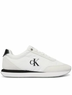 Sneakers Retro Runner Ess Mix Mat Wmn YW0YW01990 Bianco
