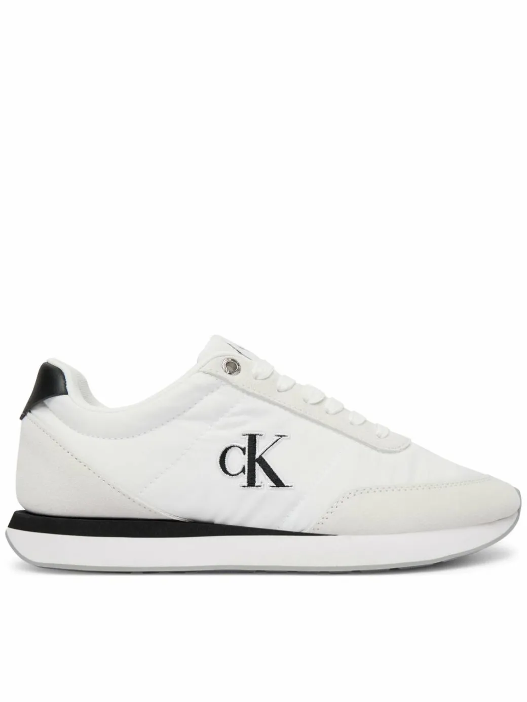 Sneakers Retro Runner Ess Mix Mat Wmn YW0YW01990 Bianco