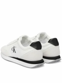 Sneakers Retro Runner Ess Mix Mat Wmn YW0YW01990 Bianco