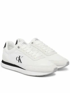 Sneakers Retro Runner Ess Mix Mat Wmn YW0YW01990 Bianco
