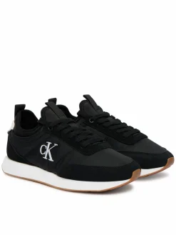 Sneakers Retro Runner Lace Up Sock YW0YW02060 Nero