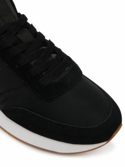 Sneakers Retro Runner Lace Up Sock YW0YW02060 Nero