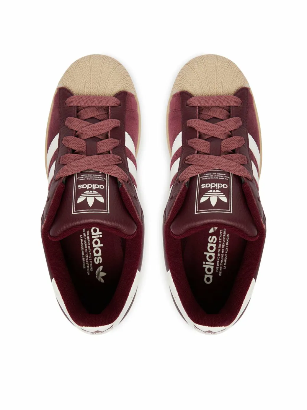 Sneakers Superstar II KJ9949 Bordeaux