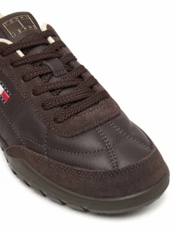 Sneakers Tj Low Leather Runner EN0EN03084 Marrone