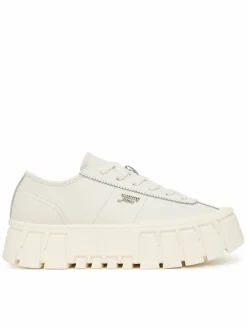 Sneakers Tjw Platform Sneaker Leather Lc EN0EN03165 Bianco