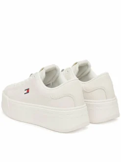 Sneakers Tjw Script Cupsole Flatform EN0EN02961 Bianco