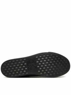 Sneakers Vulc Flatf Mid Laceup Lth Fur HW0HW03234 Nero