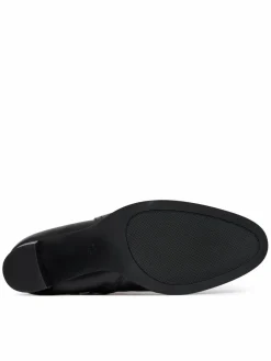Stivaletti Brooke II Calfskin Bootie Heel 802974475004 Nero