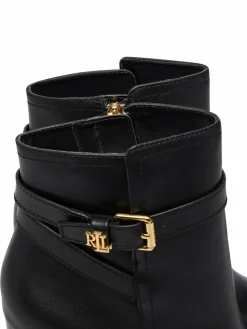 Stivaletti Brooke II Calfskin Bootie Heel 802974475004 Nero