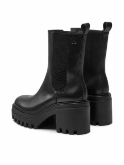 Stivaletti Chunky YW0YW01547 Nero