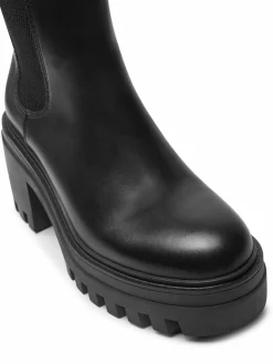 Stivaletti Chunky YW0YW01547 Nero