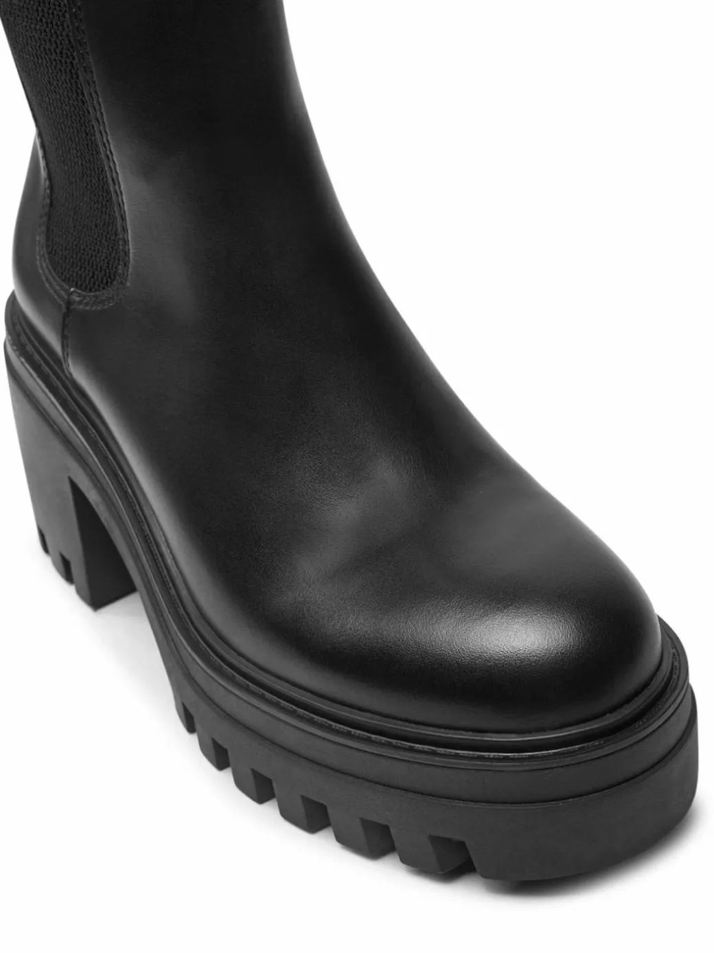 Stivaletti Chunky YW0YW01547 Nero