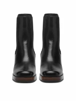 Stivaletti C-27740PE-PLATEAU Nero