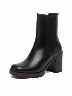 Stivaletti C-27740PE-PLATEAU Nero