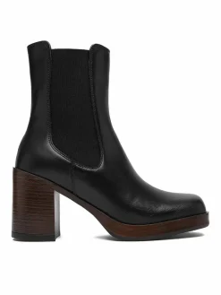 Stivaletti C-27740PE-PLATEAU Nero