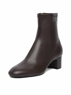 Stivaletti C-TS6317-01 Marrone scuro