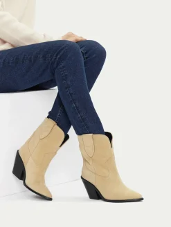Stivali texani EO-BRAYLE-121881 Beige