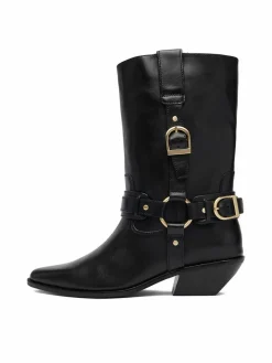 Stivali texani EO-CELINE-121862 Nero