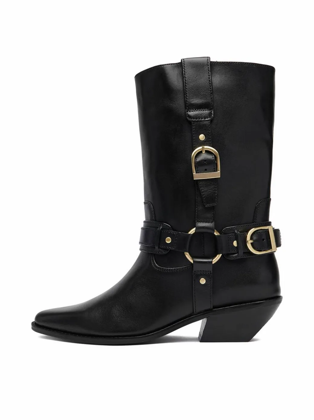 Stivali texani EO-CELINE-121862 Nero
