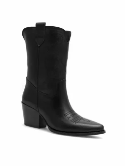 Stivali texani 222FW92 Nero