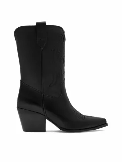 Stivali texani 222FW92 Nero