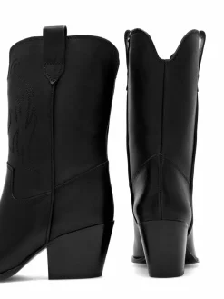Stivali texani 222FW92 Nero