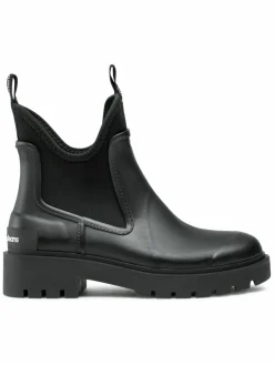Wellington Mid Rainboot Chelsea YW0YW01034 Nero