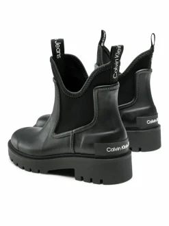 Wellington Mid Rainboot Chelsea YW0YW01034 Nero